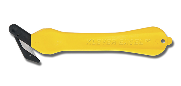 Cutter de Seguridad Klever Hoja Doble